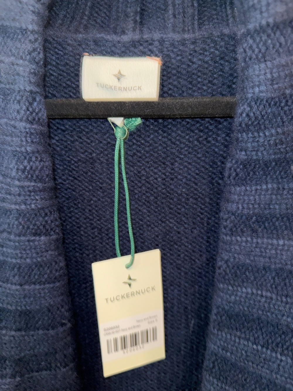 Tuckernuck Navy Blue Open Sweater - Picture 3 of 3